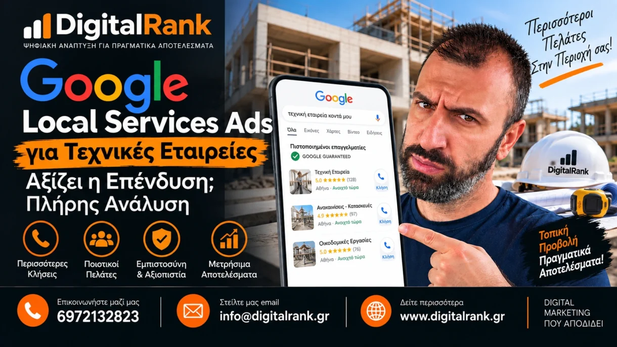 Google Local Services Ads για Τεχνικές Εταιρείες - Αξίζει η Επένδυση; Πλήρης Ανάλυση