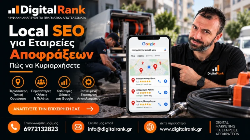 Local SEO για Εταιρείες Αποφράξεων -Πώς να Κυριαρχήσετε