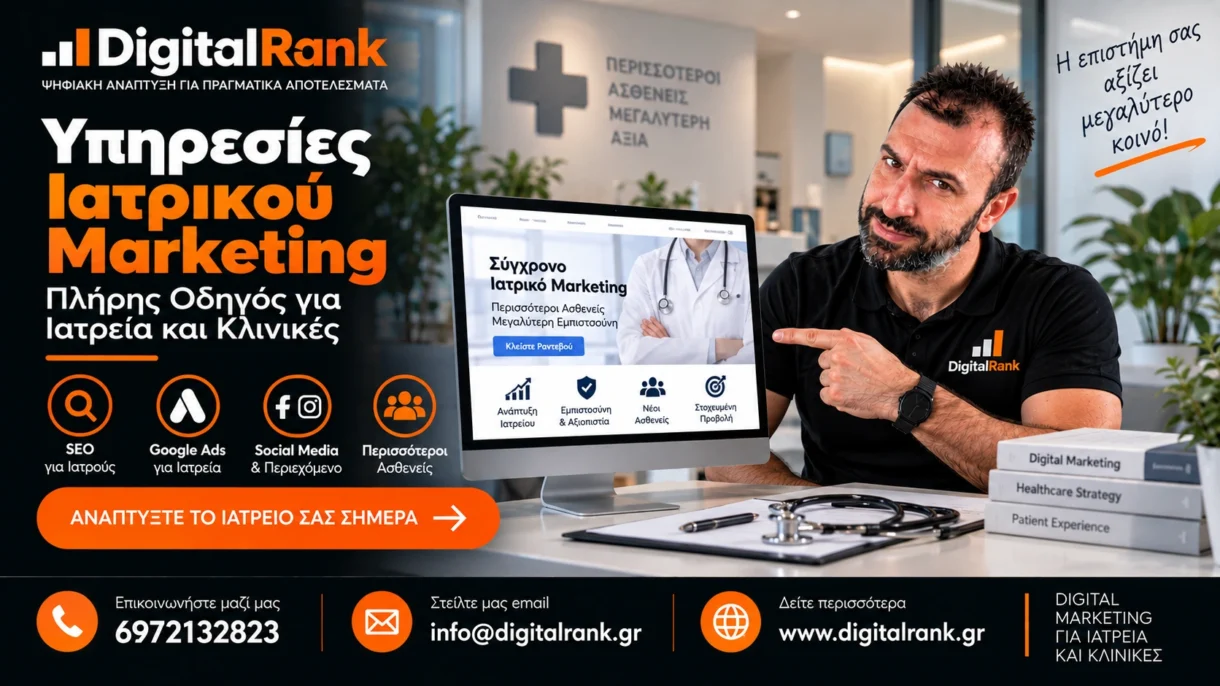 Υπηρεσίες Ιατρικού Marketing - Πλήρης Οδηγός για Ιατρεία και Κλινικές