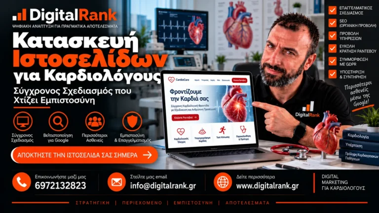 Κατασκευή Ιστοσελίδων για Καρδιολόγους