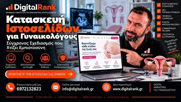 Κατασκευή Ιστοσελίδων για Γυναικολόγους